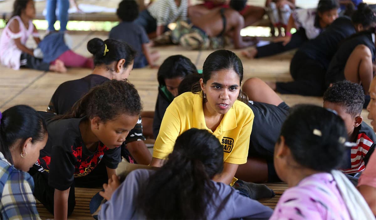 Community education and energy access delivered through SOLS Foundation