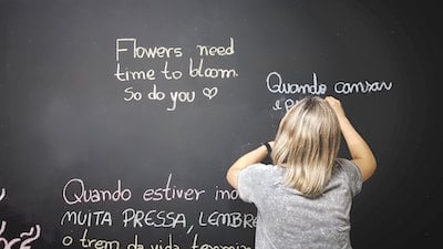 Contrary to popular belief, being fluent in your mother tongue actually helps you learn English better.